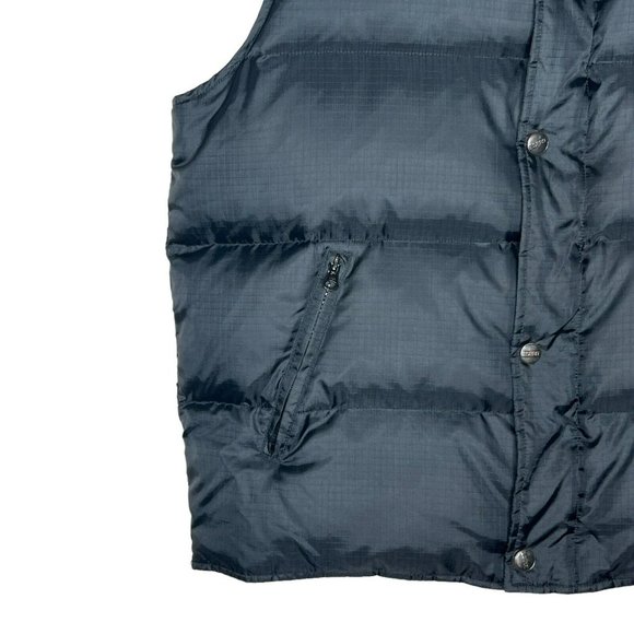 Esprit Men Equipment Arctic Black Button Puffer Down Feather Vest  Size L - Picture 8 of 13